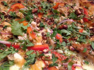 Thai Pi pizza