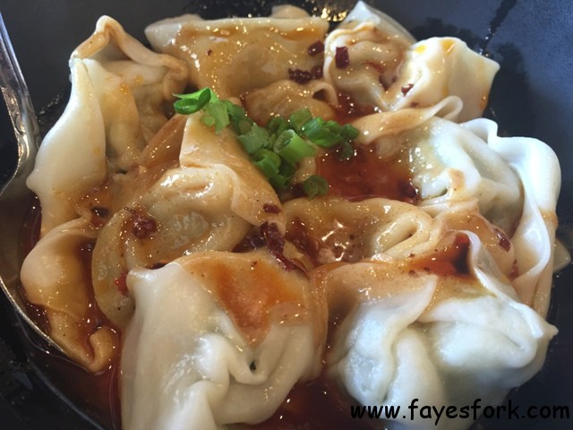 SPICY SESAME WONTON $7.50