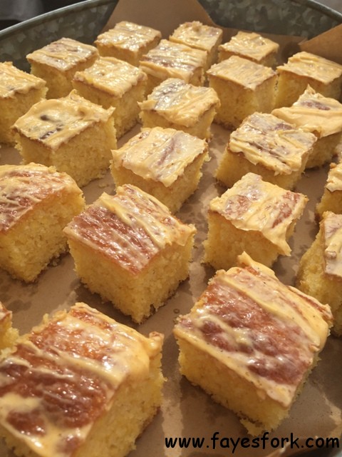 Cipollini Onion Cornbread with Spiced Honey Butter